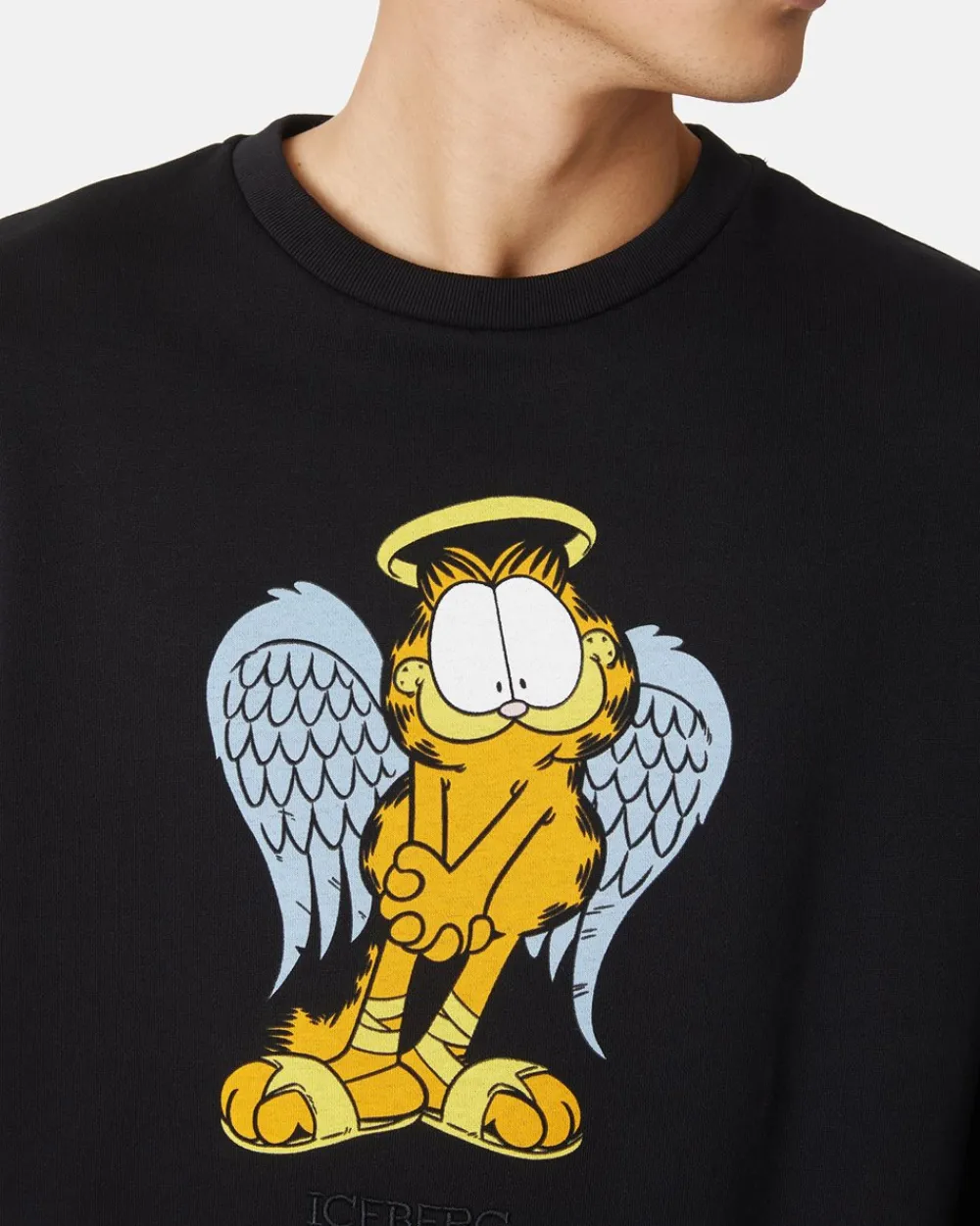 Iceberg Sweatshirt With Garfield Design