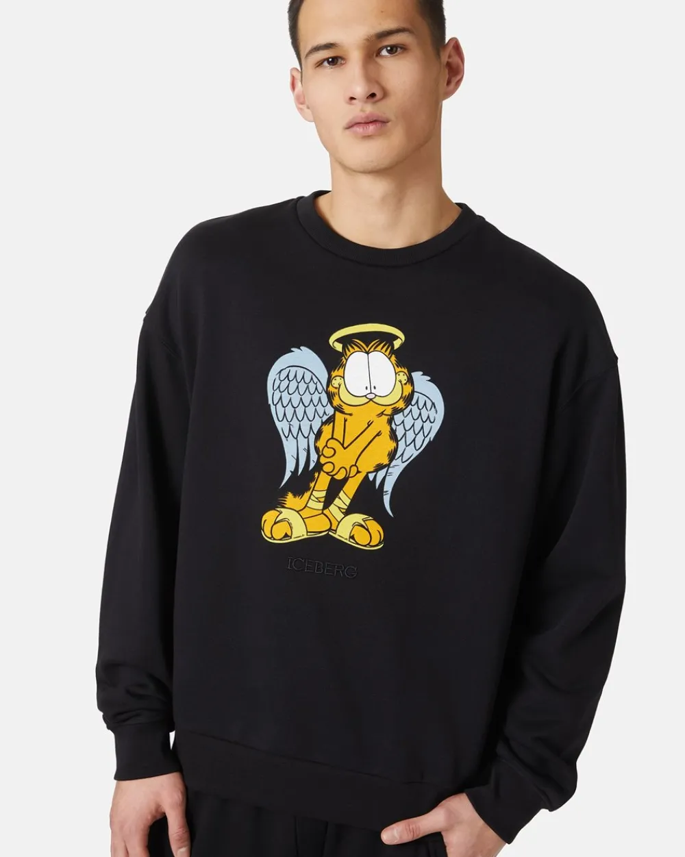 Iceberg Sweatshirt With Garfield Design