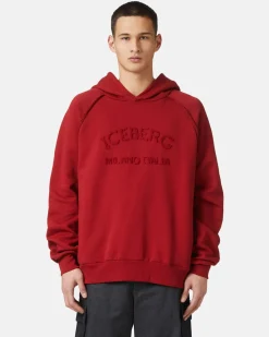 Iceberg Sweatshirt With Hood And Logo