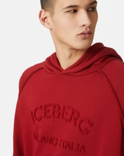 Iceberg Sweatshirt With Hood And Logo