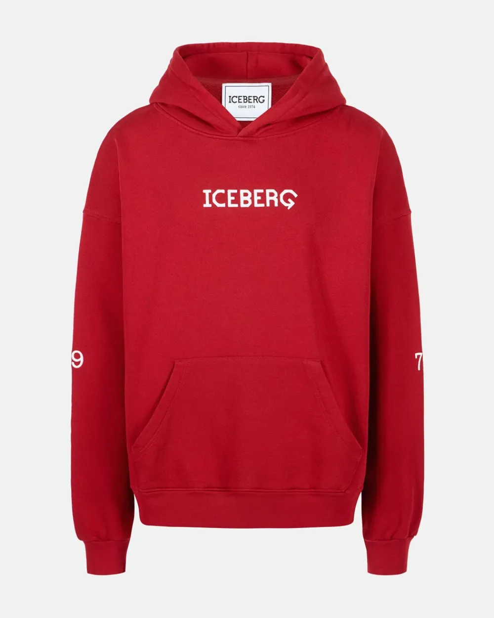 Iceberg Sweatshirt With Hood And Printed Logo