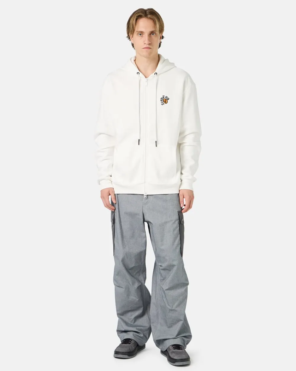 Iceberg Sweatshirt With Zip And VXMEE Bear Print