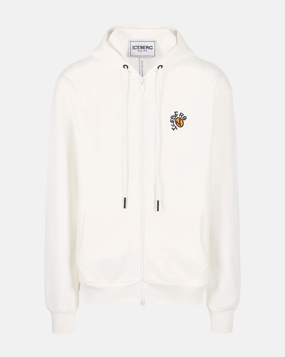 Iceberg Sweatshirt With Zip And VXMEE Bear Print