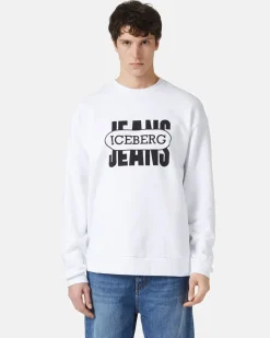 Women Iceberg 50th Anniversary Crewneck Sweatshirt