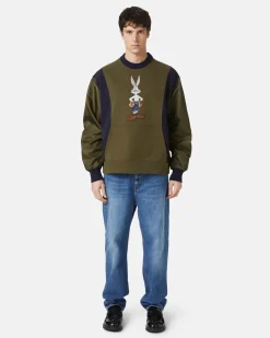 Women Iceberg The Re-Edit Sweatshirt With Bugs Bunny Boxer