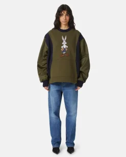 Women Iceberg The Re-Edit Sweatshirt With Bugs Bunny Boxer