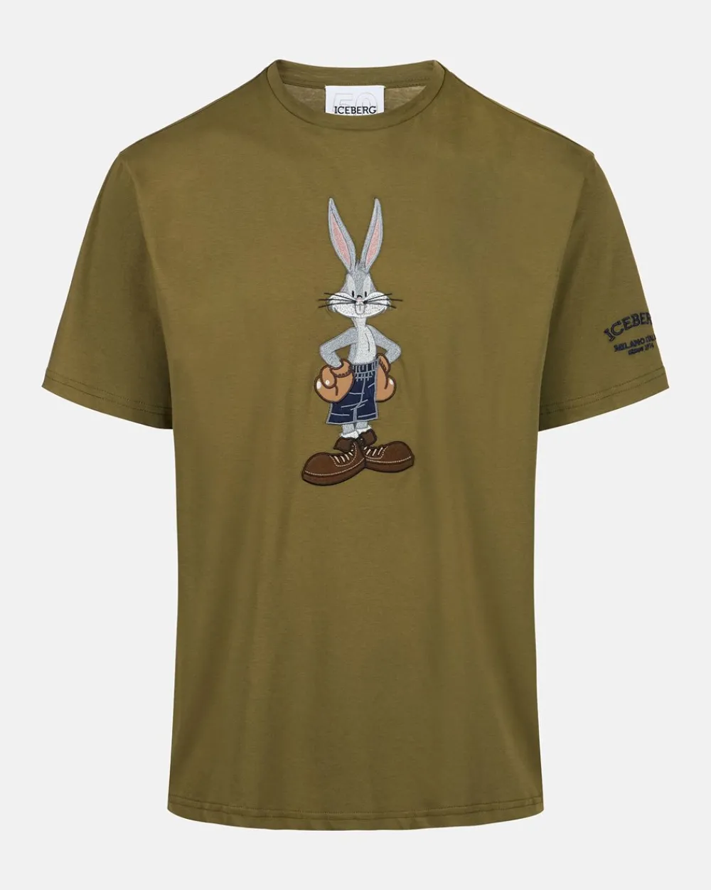 Women Iceberg The Re-Edit T-shirt With Cartoon Graphics