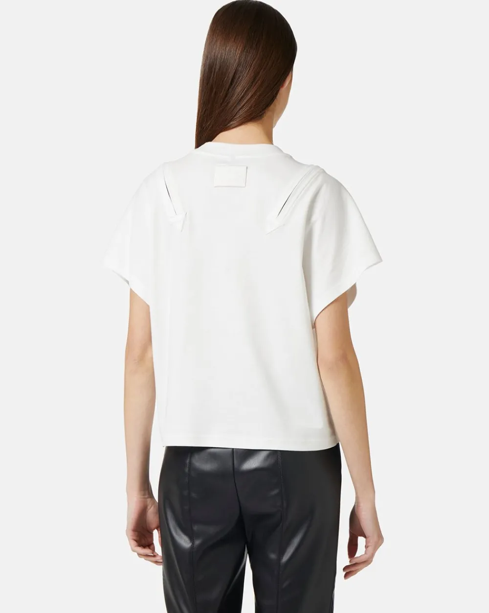 Women Iceberg T-shirt With Decorative Zips