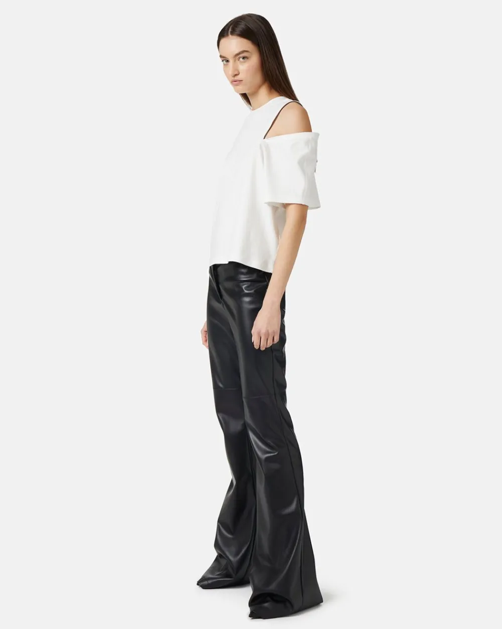 Women Iceberg T-shirt With Decorative Zips