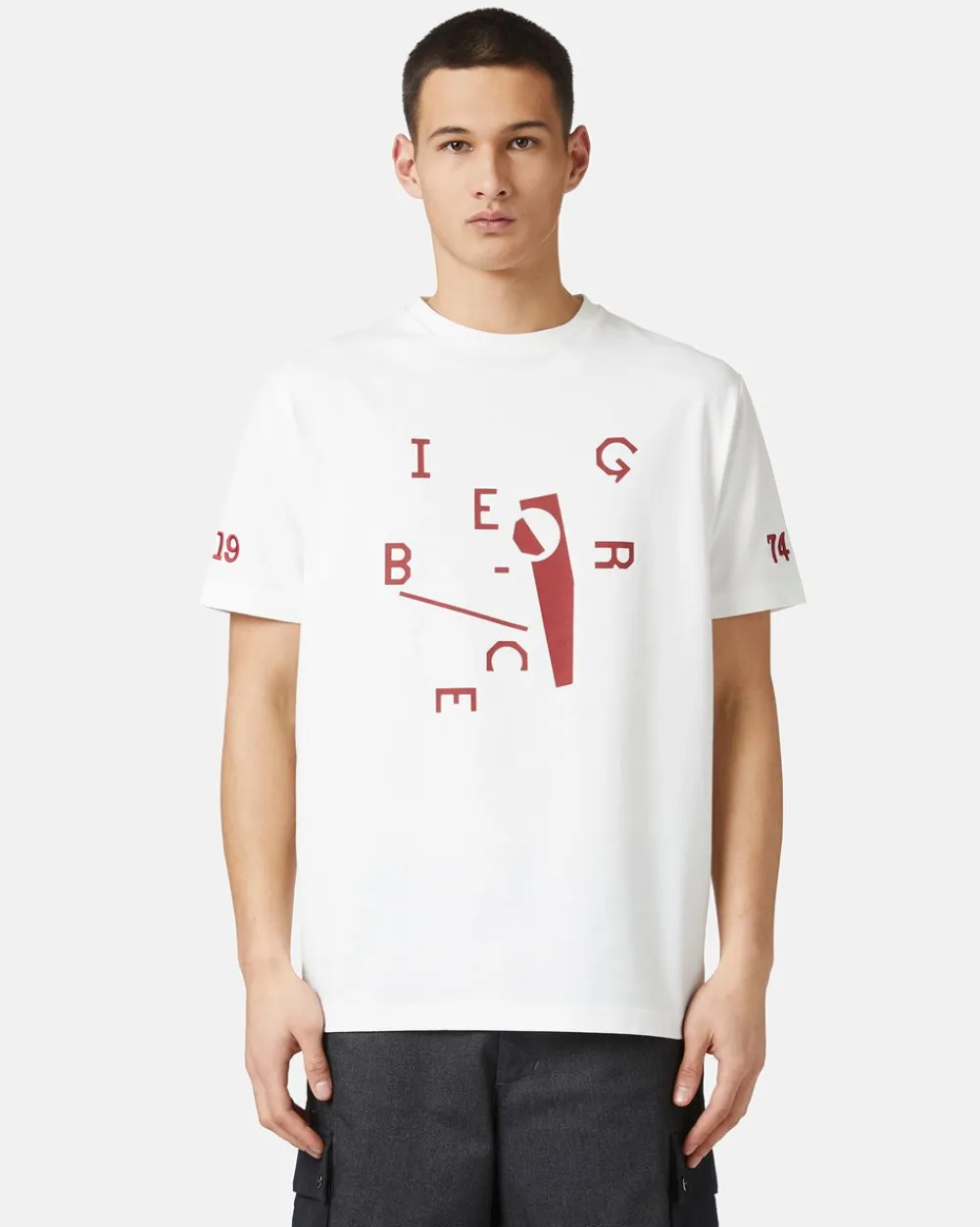 Iceberg T-shirt With Lettering Print Detail