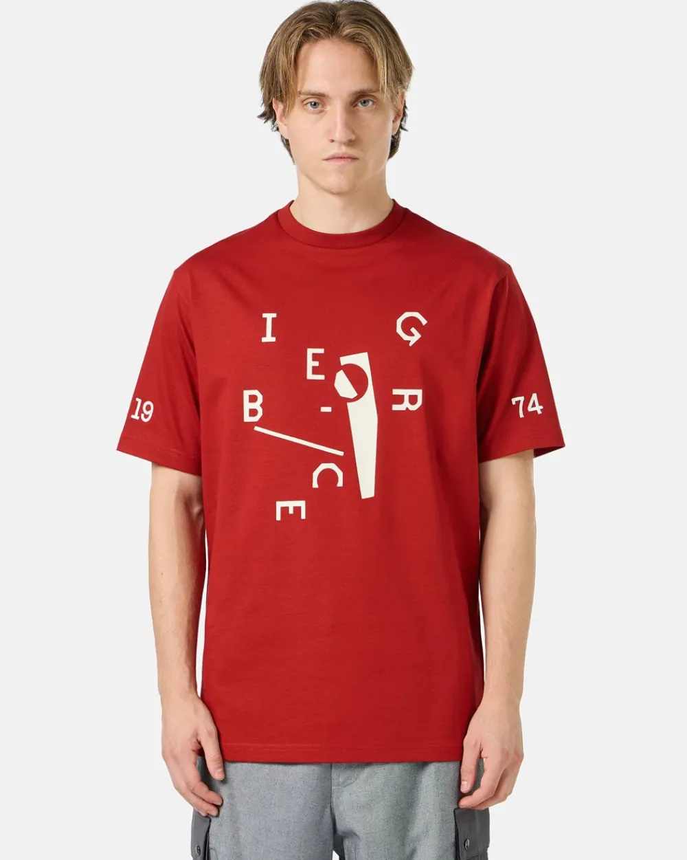 Iceberg T-shirt With Lettering Print Detail