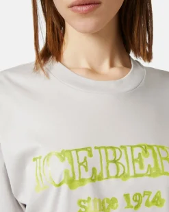 Women Iceberg T-shirt With Logo