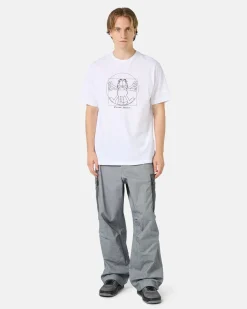 Iceberg T-shirt With Vitruvian Garfield Print