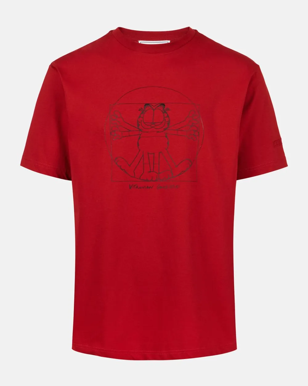 Iceberg T-shirt With Vitruvian Garfield Print