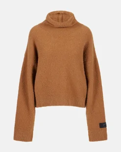 Women Iceberg Turtleneck In Bouclé Wool