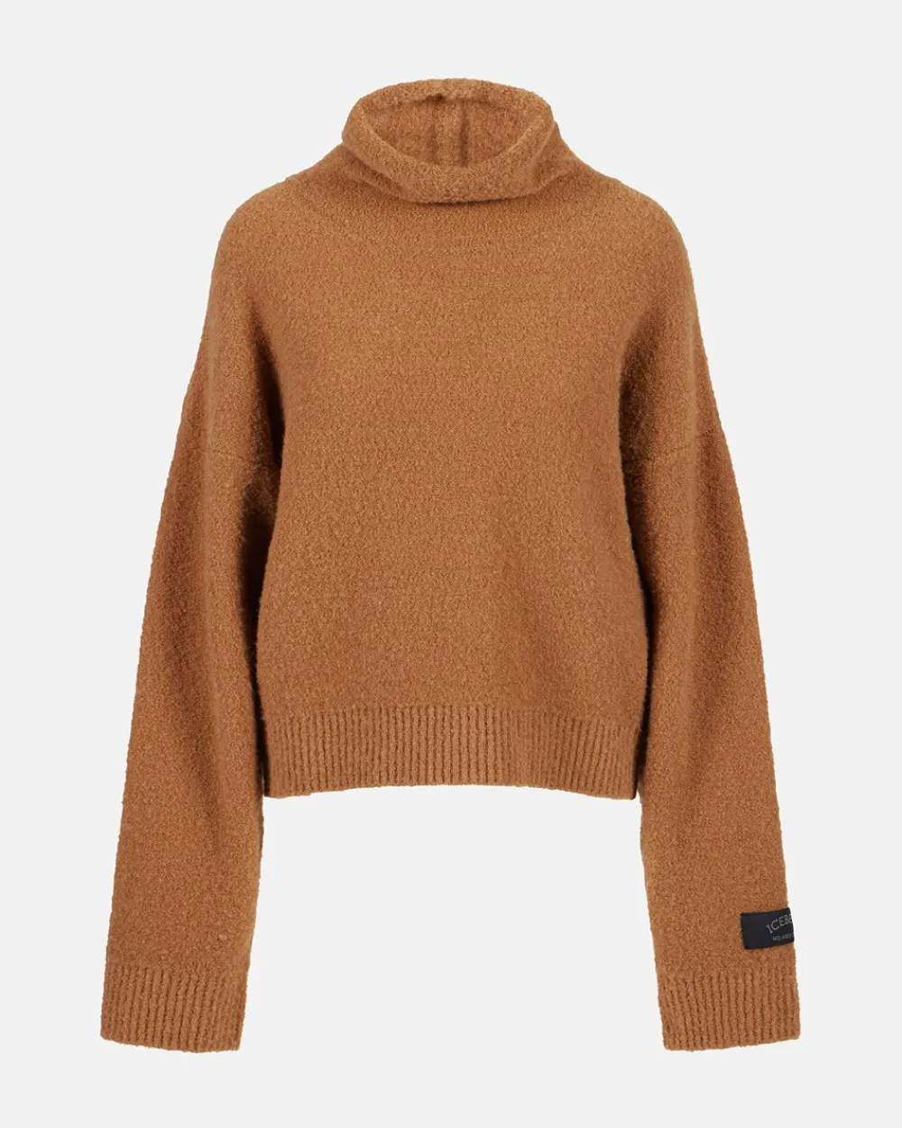 Women Iceberg Turtleneck In Bouclé Wool