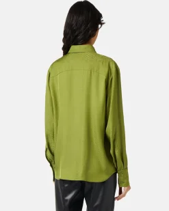 Women Iceberg Viscose Shirt With Snake Design