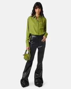 Women Iceberg Viscose Shirt With Snake Design