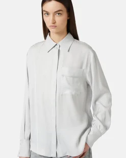 Women Iceberg Viscose Shirt With Snake Design
