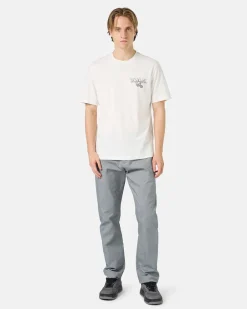 Iceberg White Cotton Jersey T-shirt With Splash And Bear Logo Print On The Heart
