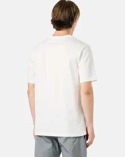 Iceberg White Cotton Jersey T-shirt With Lazy Garfield Print