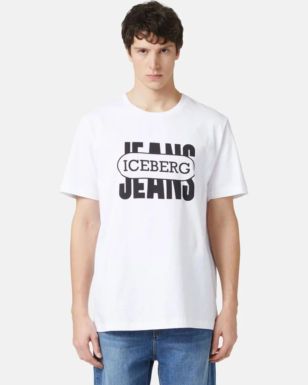 Women Iceberg White T-shirt From The Re-Edit Collection