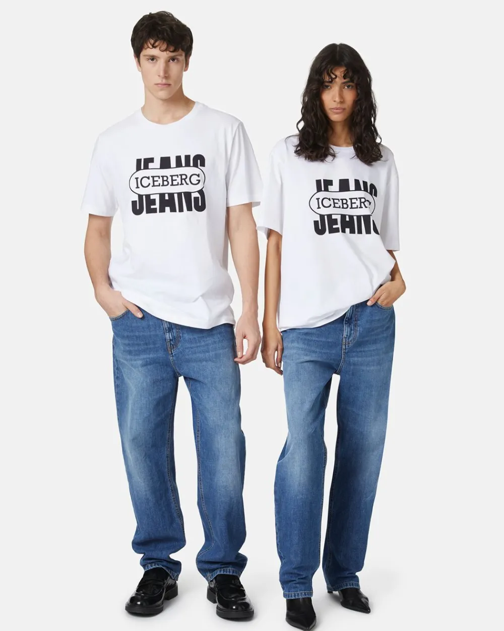 Women Iceberg White T-shirt From The Re-Edit Collection