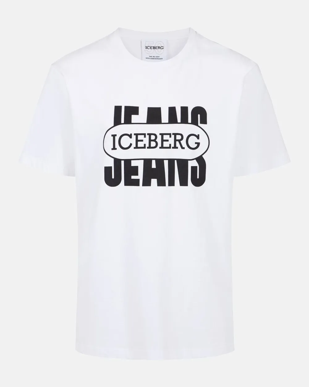 Women Iceberg White T-shirt From The Re-Edit Collection