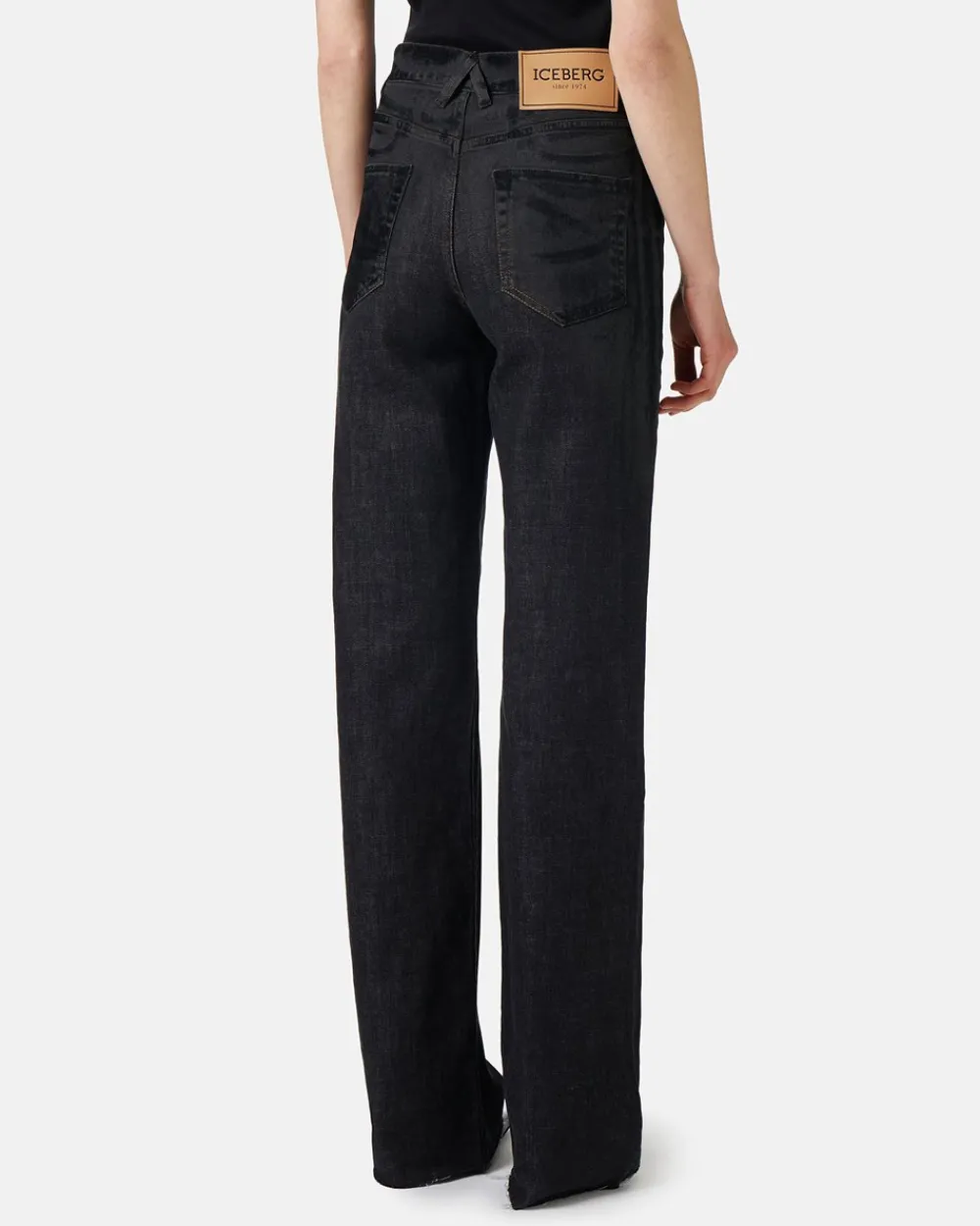 Women Iceberg Wide Fit 5 Pocket Trousers