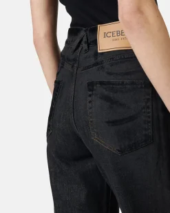 Women Iceberg Wide Fit 5 Pocket Trousers