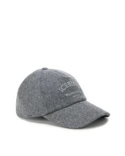 Women Iceberg Wool Blend Baseball Cap
