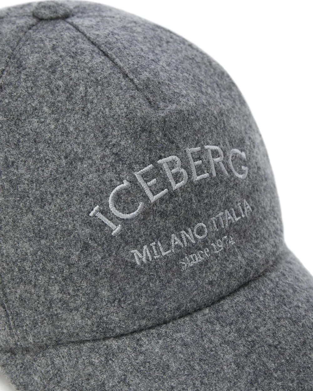 Women Iceberg Wool Blend Baseball Cap