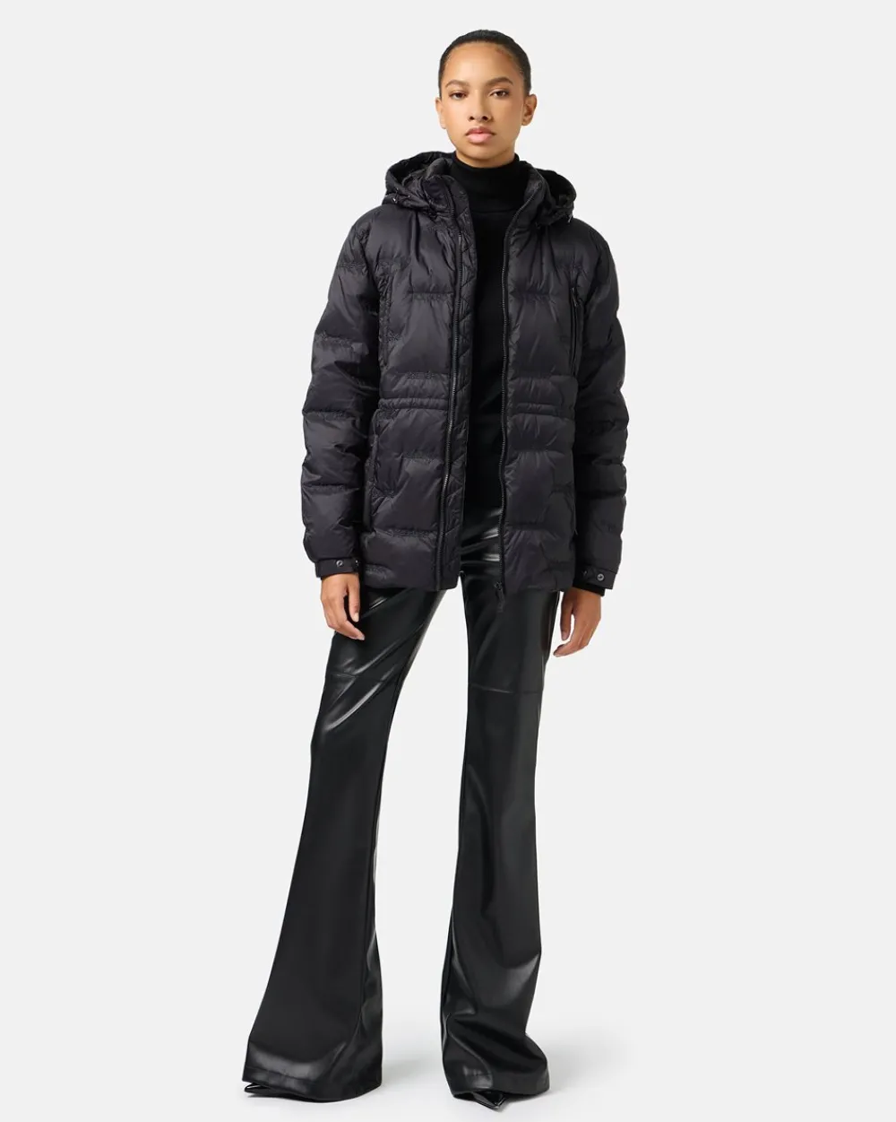 Women Iceberg Wool Mock-neck Sweater With Milano Logo