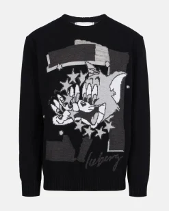 Iceberg Wool Sweater With Cartoon