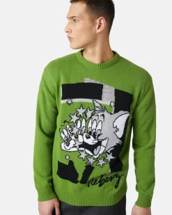 Iceberg Wool Sweater With Cartoon