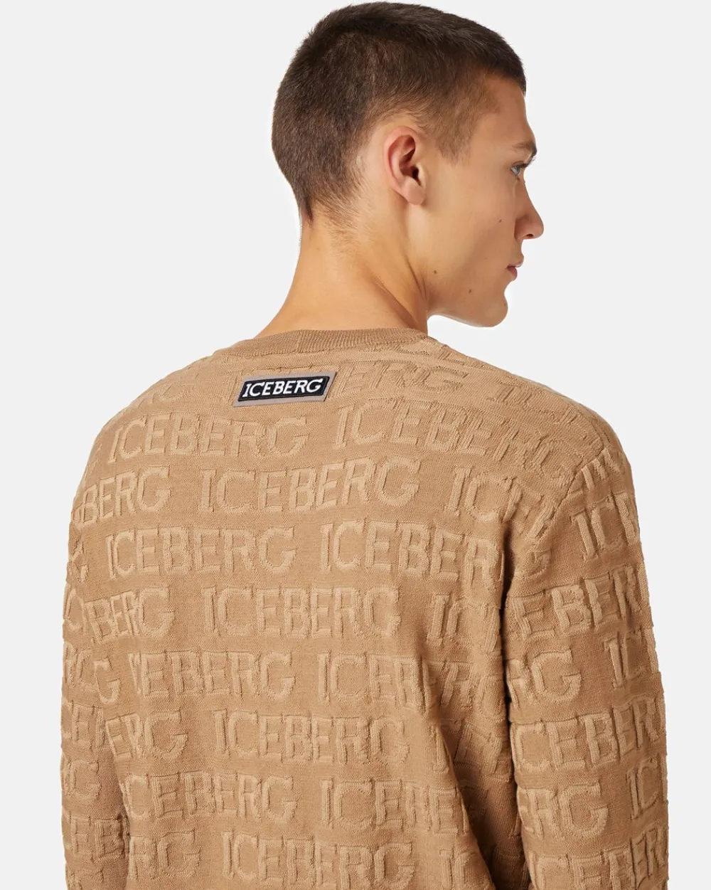 Iceberg Wool Sweater With Logo