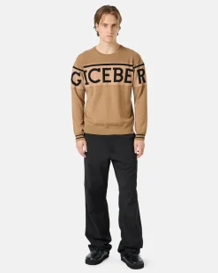 Iceberg Wool Sweater With Logo