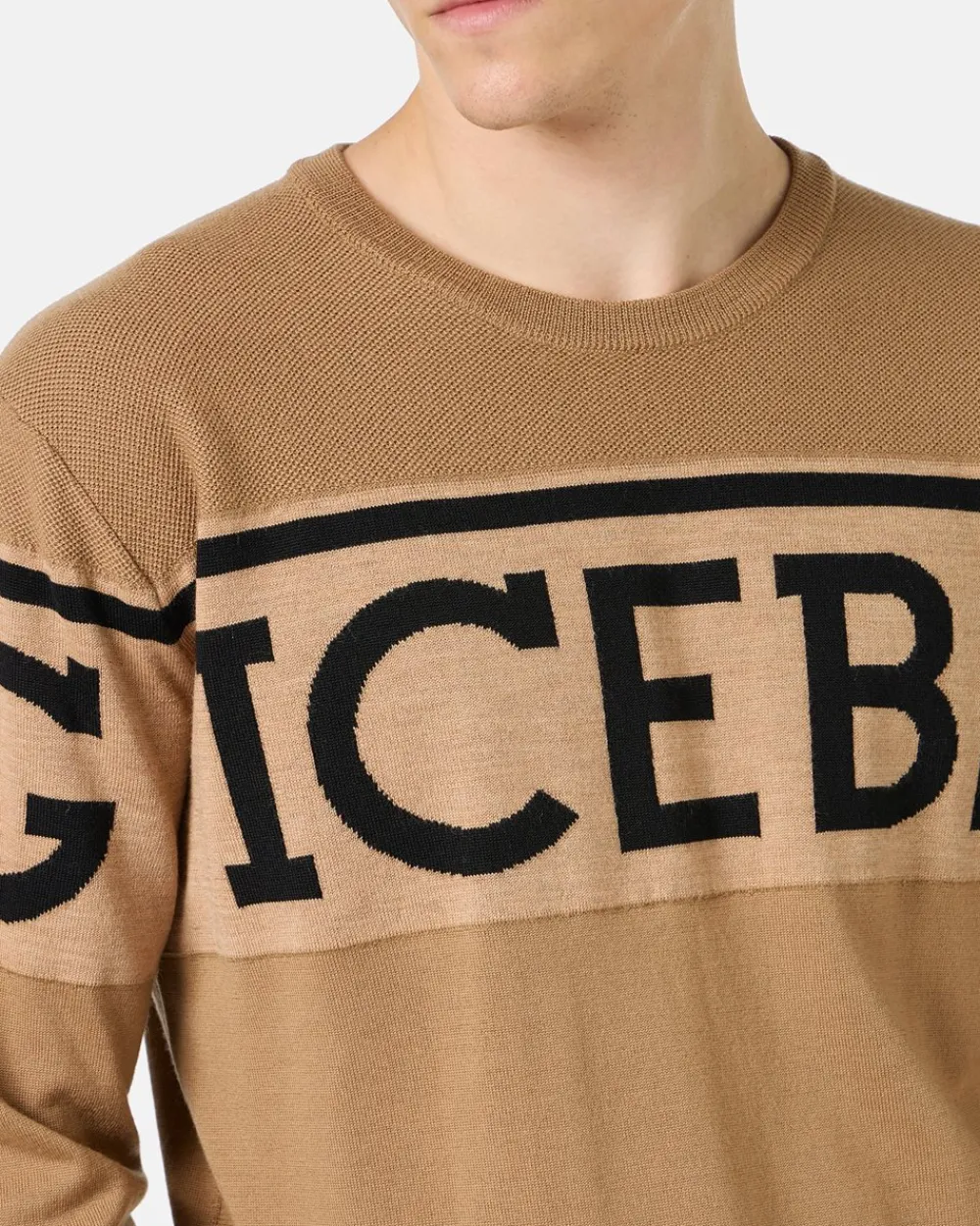Iceberg Wool Sweater With Logo