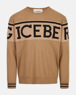 Iceberg Wool Sweater With Logo