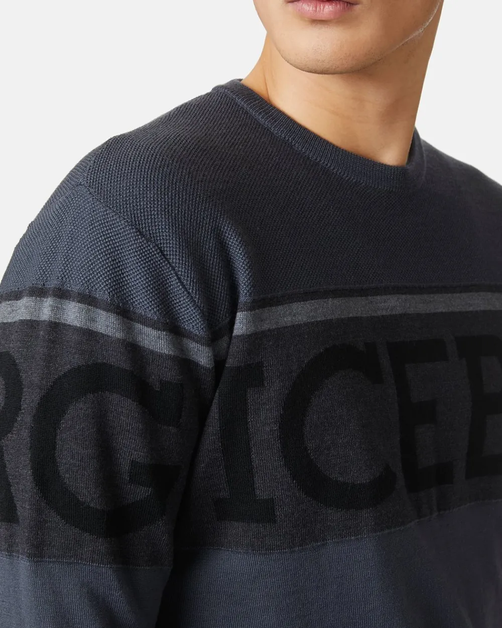 Iceberg Wool Sweater With Logo