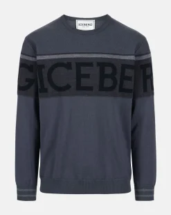 Iceberg Wool Sweater With Logo