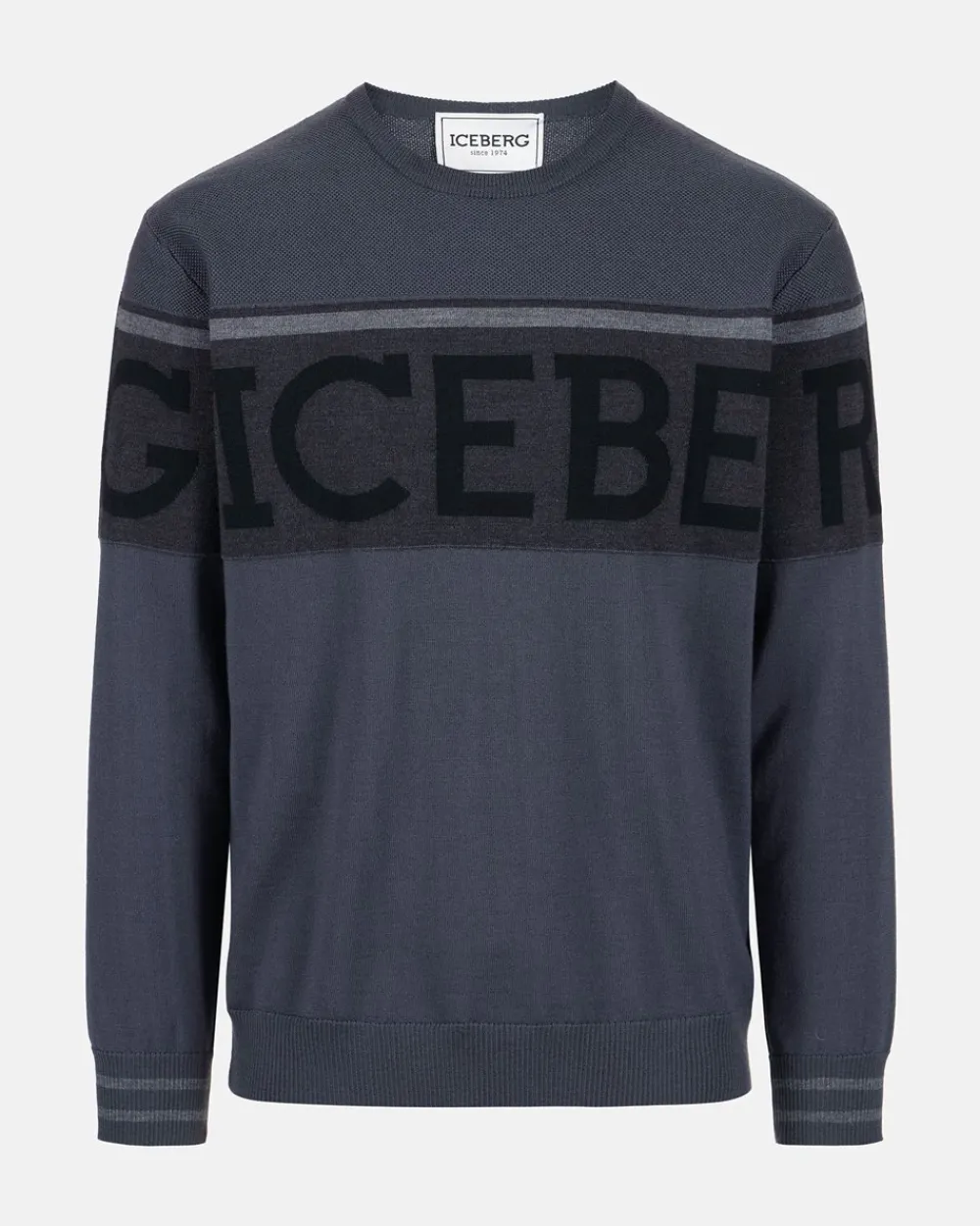 Iceberg Wool Sweater With Logo