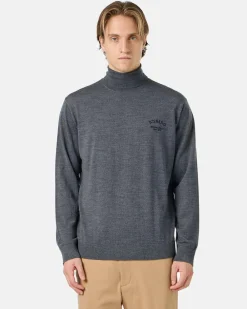 Iceberg Wool Turtleneck With Logo