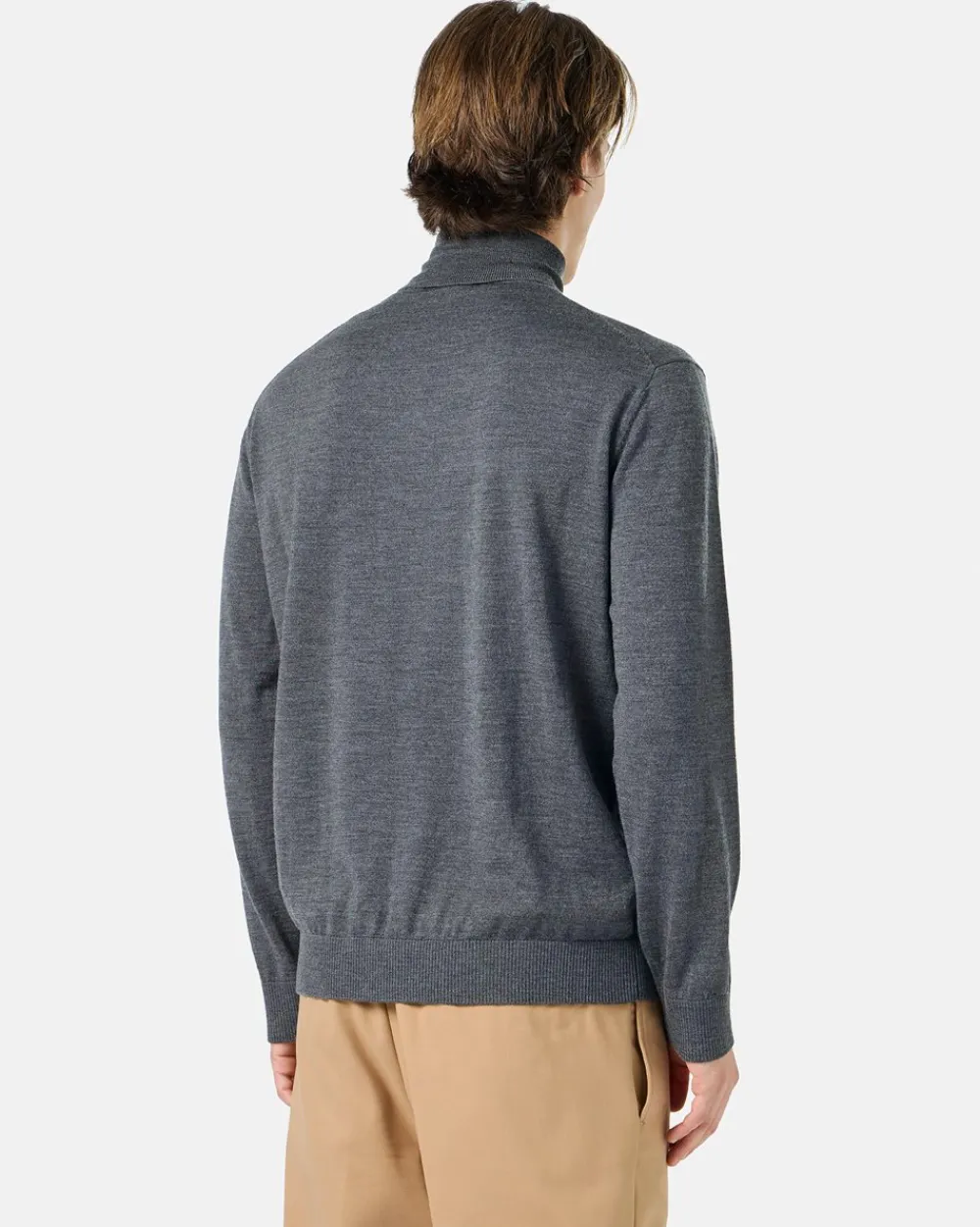 Iceberg Wool Turtleneck With Logo