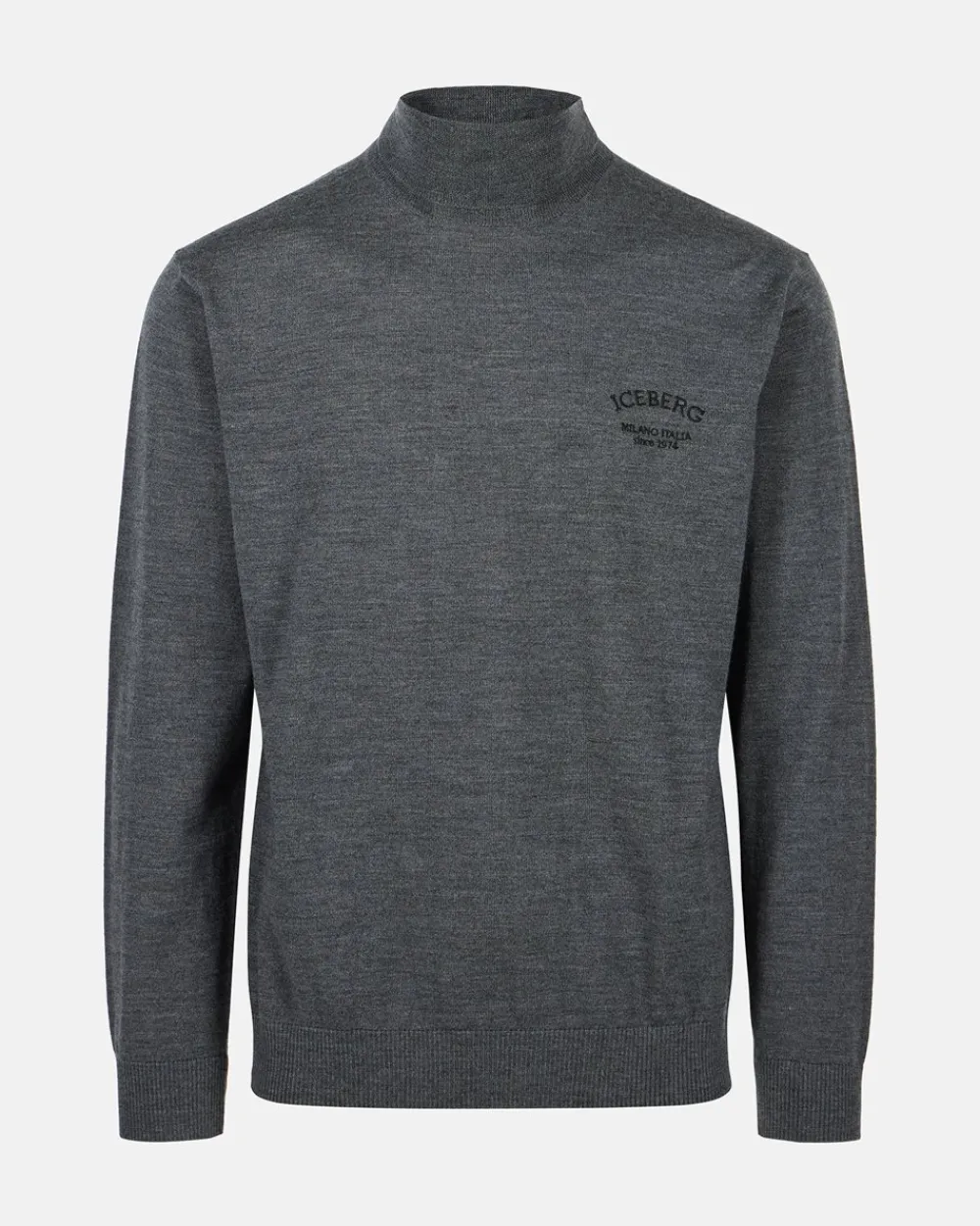 Iceberg Wool Turtleneck With Logo