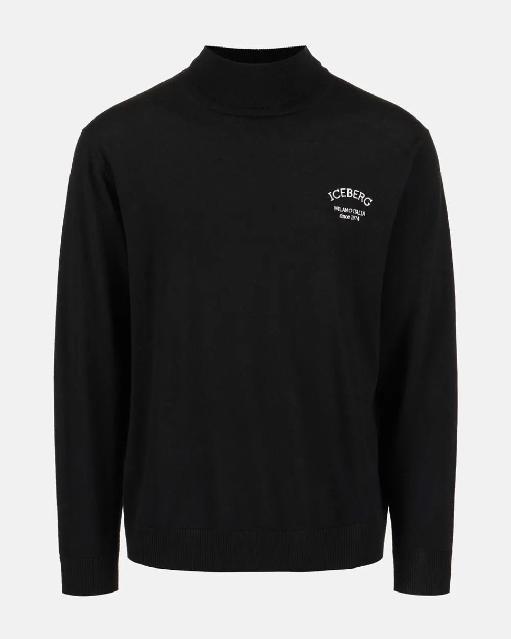 Iceberg Wool Turtleneck With Logo